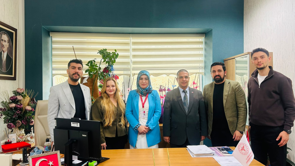 GÜMÜŞHANE’DE SAĞLIK KURUMLARINA ZİYARET